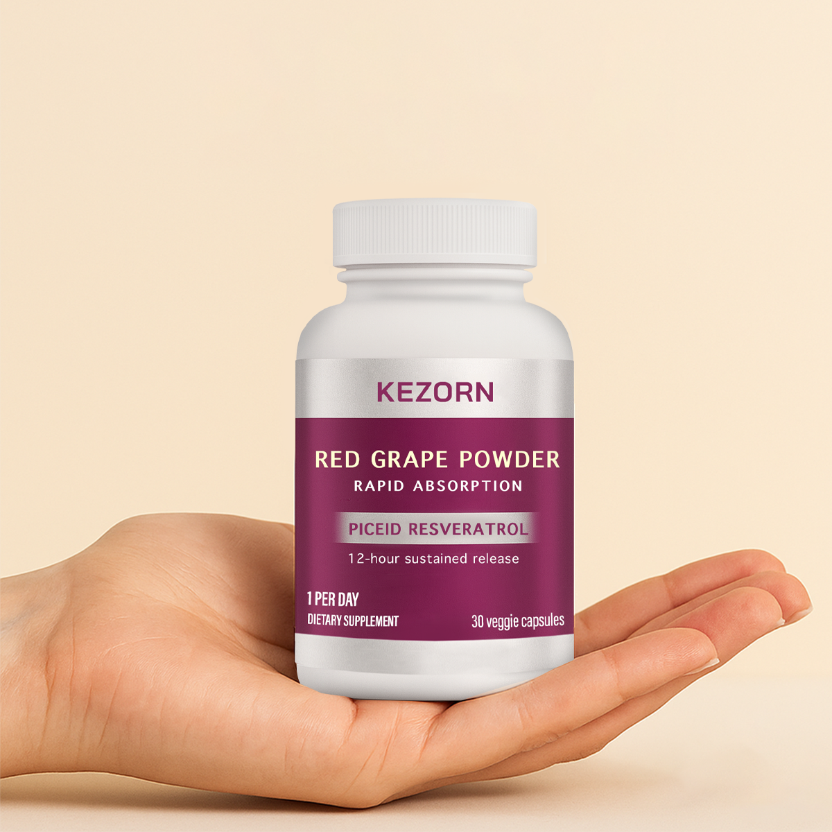 Kezorn® Red Grape Powder Capsules