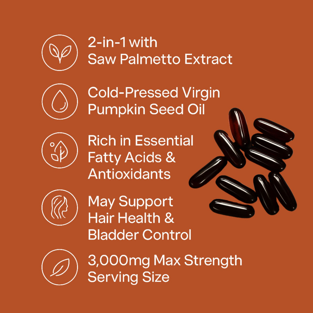 Zovost Pumpkin Seed Oil Softgels